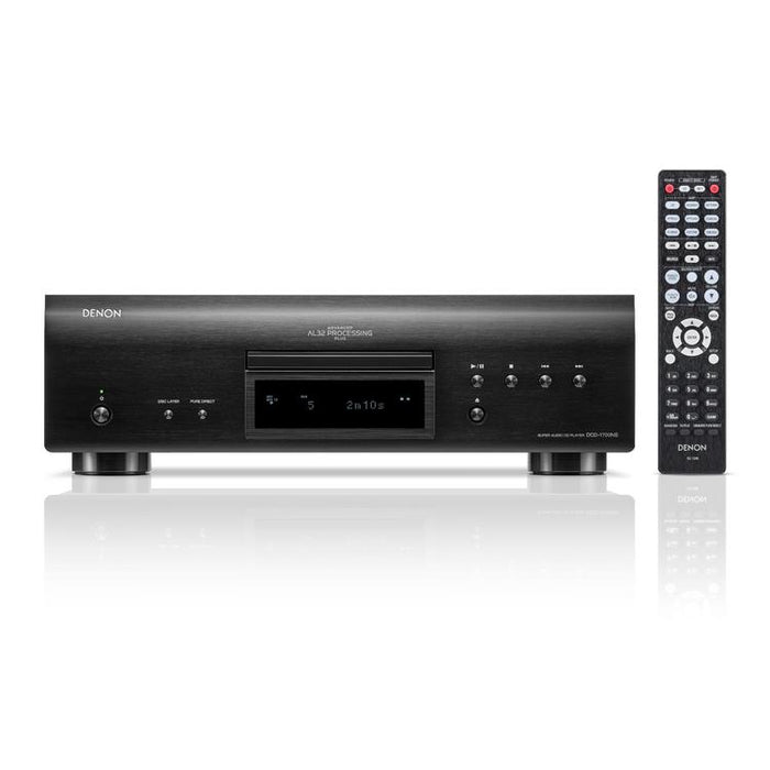 Denon DCD-1700NE | CD/SACD Player - With Advanced AL32 Processing Plus - SVH Mechanism - Black-SONXPLUS Thetford Mines