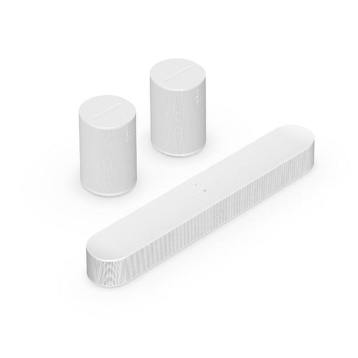 Sonos | Ensemble de son ambiophonique avec Beam - 2 Era 100 + Beam - Blanc-SONXPLUS Thetford Mines