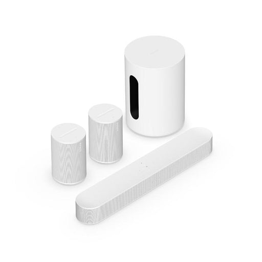 Sonos | Ensemble immersif avec Beam - Sub Mini - Era 100 - Blanc-SONXPLUS Thetford Mines
