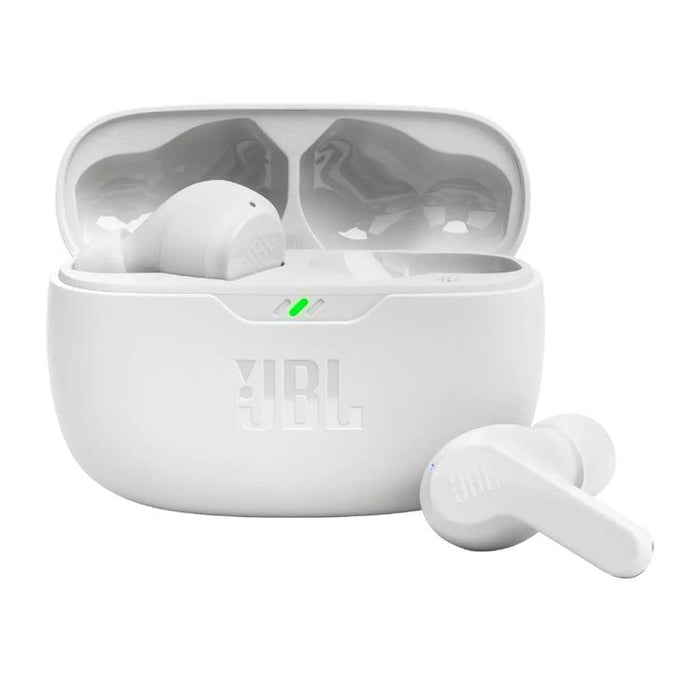 JBL Vibe Beam | In-Ear Headphones - Wireless - Bluetooth - Smart Ambient Technology - White-SONXPLUS Thetford Mines