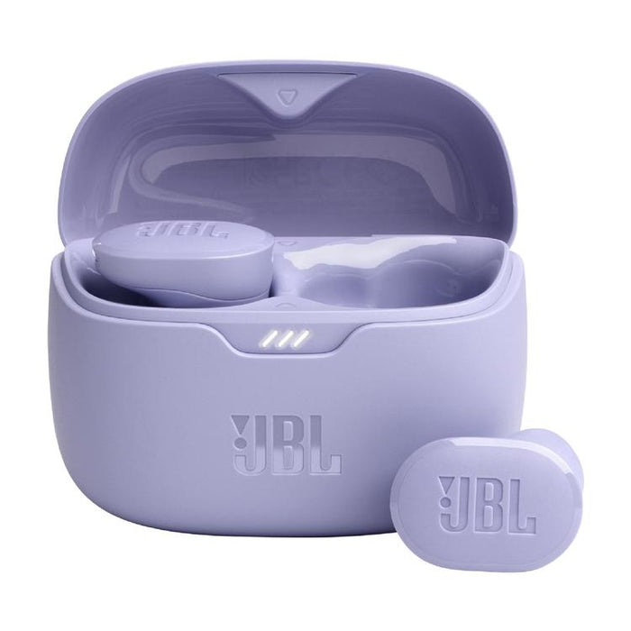 JBL Tune Buds | In-Ear Headphones - 100% Wireless - Bluetooth - Noise cancelling - 4 microphones - Purple-SONXPLUS Thetford Mines