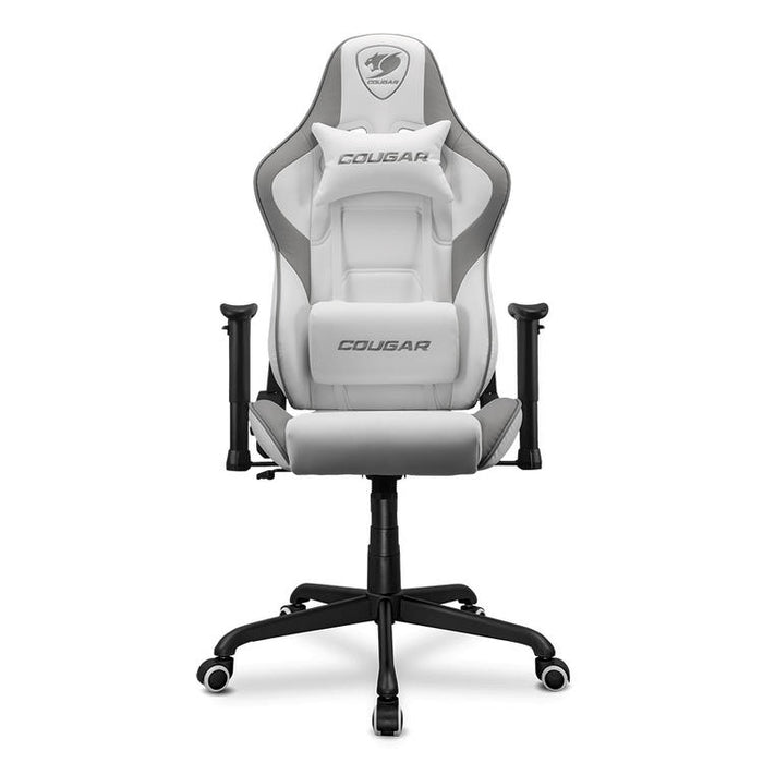 Cougar Armor Elite 300114 | Play chair - Ergonomic and adjustable - PVC leather - White-SONXPLUS Thetford Mines
