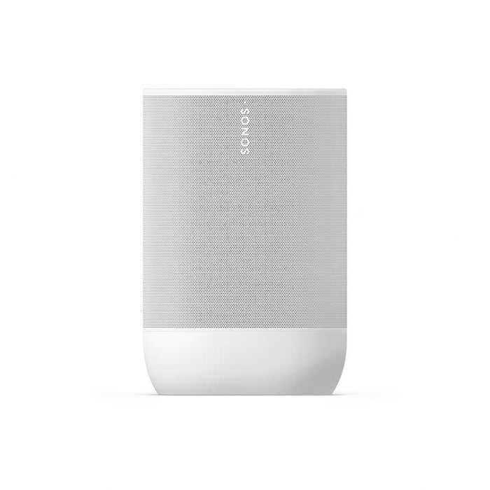 Sonos Move 2 | Haut-parleur sans fil - Stéréo - Commande Vocale - Jusqu'à 24 heures d'autonomies - Blanc-SONXPLUS Thetford Mines