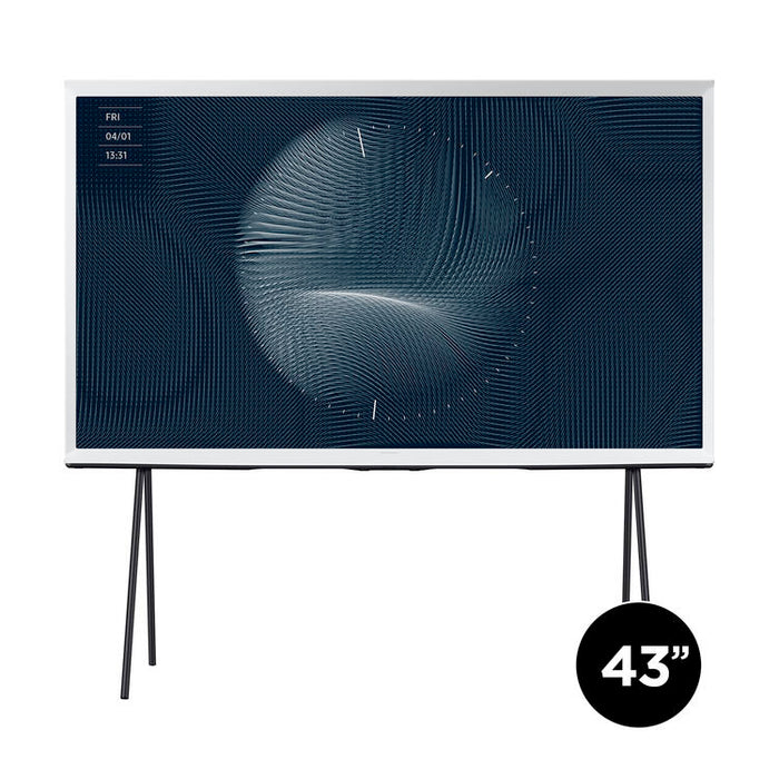Samsung QN43LS01DAFXZC | The Serif 43" - QLED - 4k Ultra HD - 60 Hz - LS01D Series - White-SONXPLUS Thetford Mines
