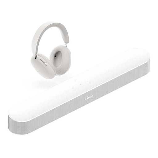 Sonos | Ensemble de divertissement personnel avec Sonos Beam (2e gen.) et Sonos Ace - Blanc-SONXPLUS Thetford Mines