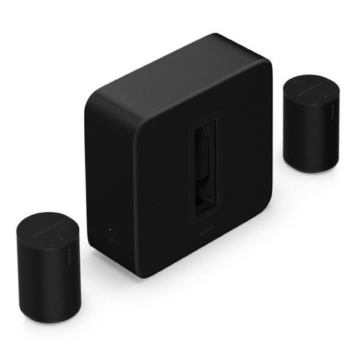 Sonos | Ensemble complémentaire haut de gamme pour cinéma maison - Sub 4 + 2 Era 100 - Noir-SONXPLUS Thetford Mines