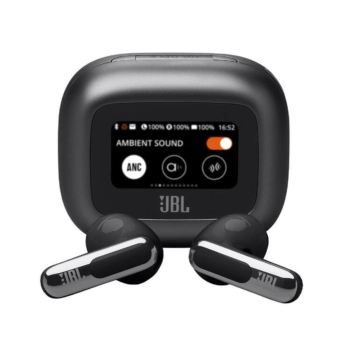 JBL Live Flex 3 | In-ear headphones - Wireless - Noise reduction - 1.45" touch screen - Black