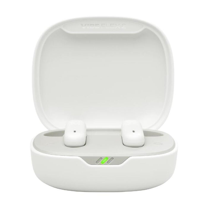 JBL Vibe Flex 2 | Écouteurs intra-auriculaires - Sans fil - Bluetooth - Technologie Smart Ambient - Blanc