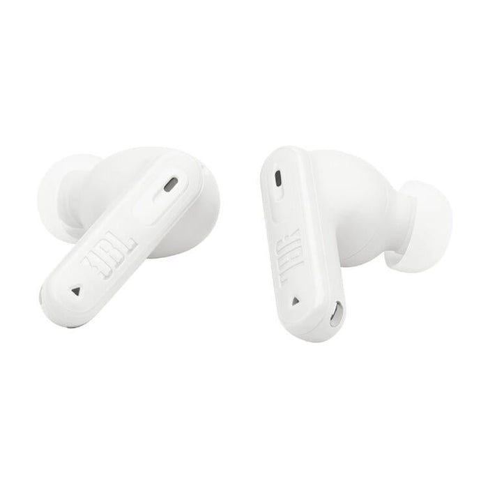 JBL Tune Beam 2 | Écouteurs intra-auriculaires - 100% Sans fil - Bluetooth - Smart Ambient - 6 Microphones - Blanc