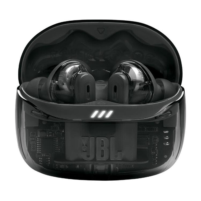JBL Tune Beam 2 | Écouteurs intra-auriculaires - 100% Sans fil - Bluetooth - Smart Ambient - 6 Microphones - Noir Fantôme