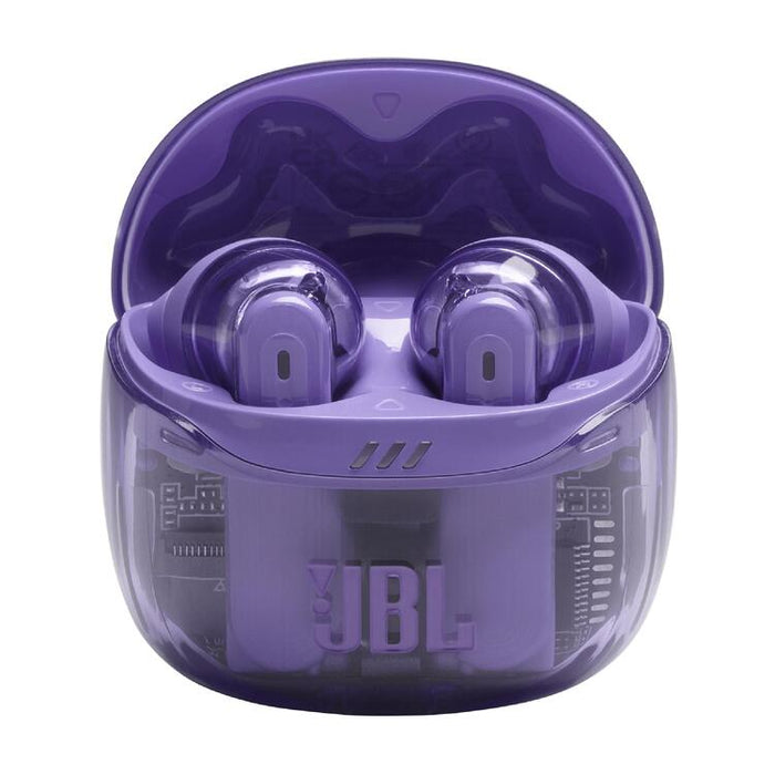 JBL Tune Flex 2 | In-Ear Headphones - 100% Wireless - Bluetooth - Noise Reduction - 6 Microphones - IP54 - Ghost Purple