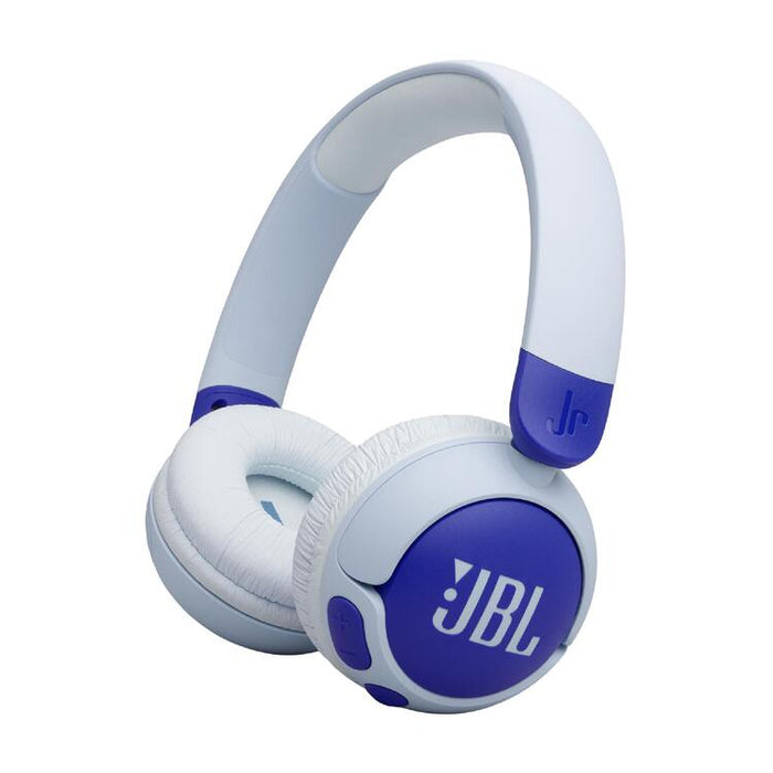 JBL JR 320BT | Wireless circumaural headphones for kids - Bluetooth - JBL Safe Sound - Microphone - Blue