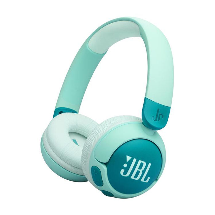 JBL JR 320BT | Écouteurs sans fil circum-auriculaires pour enfant - Bluetooth - JBL Safe Sound - Microphone - Vert