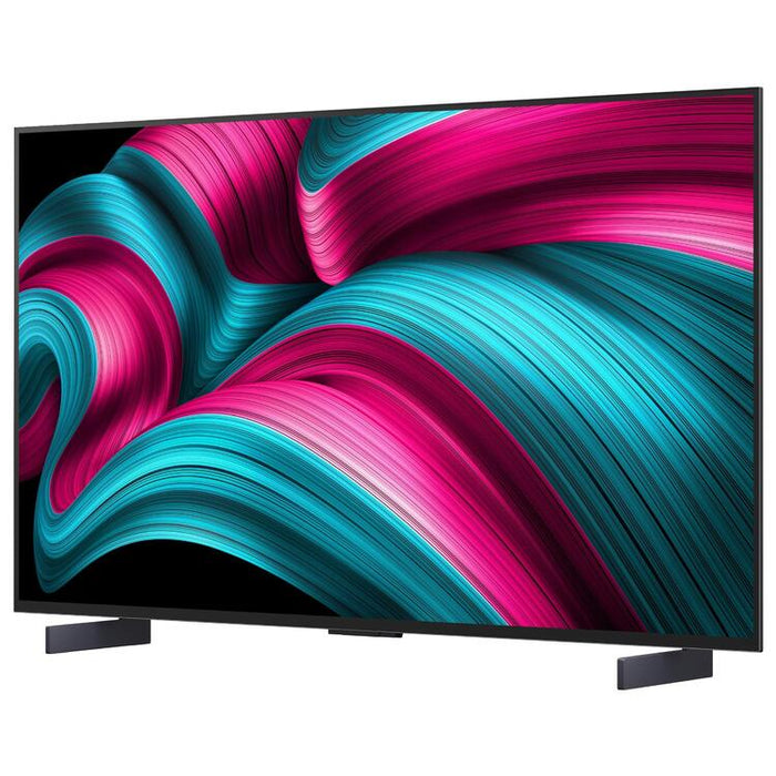 LG OLED42C5PUA | Téléviseur 42" 4K OLED - 120Hz - Série C5 - Processeur IA a9 4K Gen8 - Noir | Sonxplus Thetford Mines