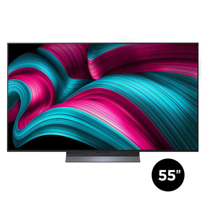 LG OLED55C5PUA | Téléviseur 55" 4K OLED - 120Hz - Série C5 - Processeur IA a9 4K Gen8 - Noir | Sonxplus Thetford Mines