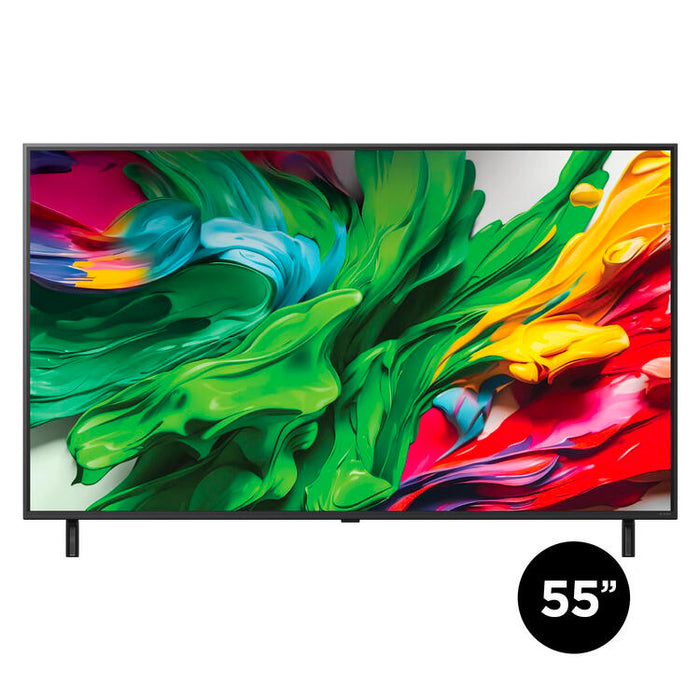 LG 55QNED85AUA | Téléviseur 55" - UHD 4K - Série QNED85A - 120Hz - Processeur IA a8 4K Gen2 - Noir