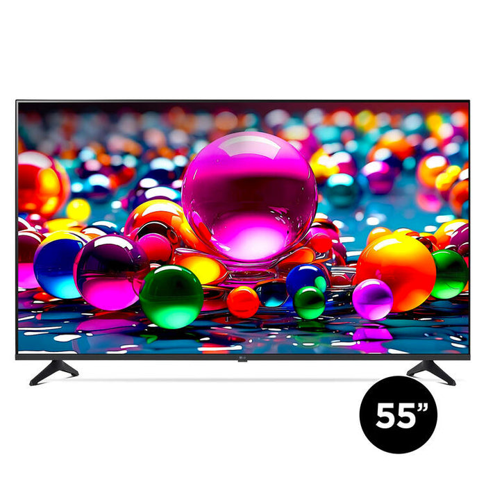 LG 55UA7700PUB | 55" Television - 4K Ultra HD - LED - UA7700 Series - HDR - Smart WebOS - 60 Hz native - IA a7 Gen8 4K Processor - Black-SONXPLUS Thetford Mines