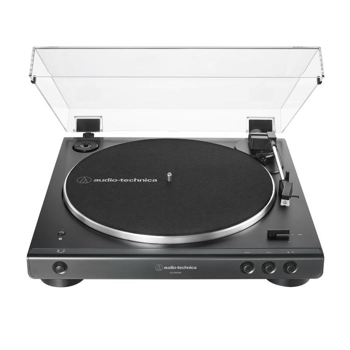 Audio Technica AT-LP60XBTBK | Turntable Stereo - Wireless - Bluetooth - Belt Drive - Fully Automatic - Black-SONXPLUS Thetford Mines