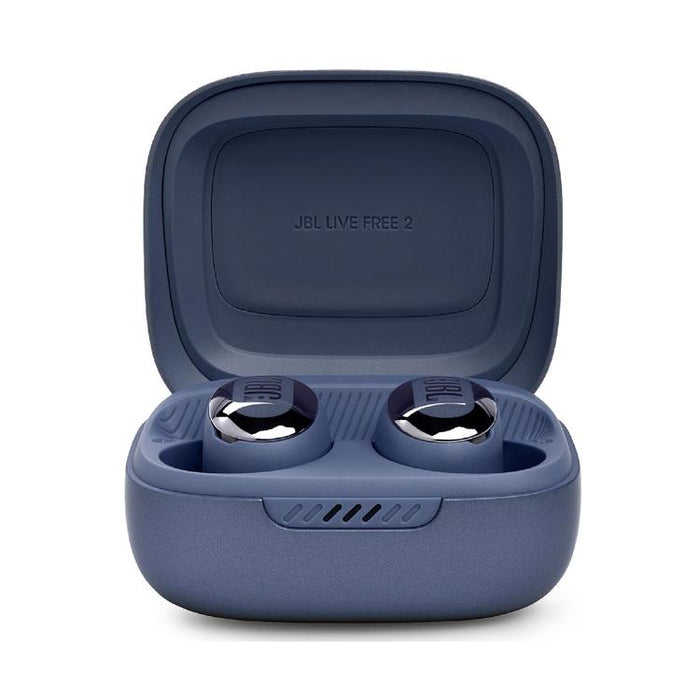 JBL Live Free 2 | In-Ear Headphones - 100% Wireless - Bluetooth - Smart Ambient - Microphones - Blue-SONXPLUS Thetford Mines