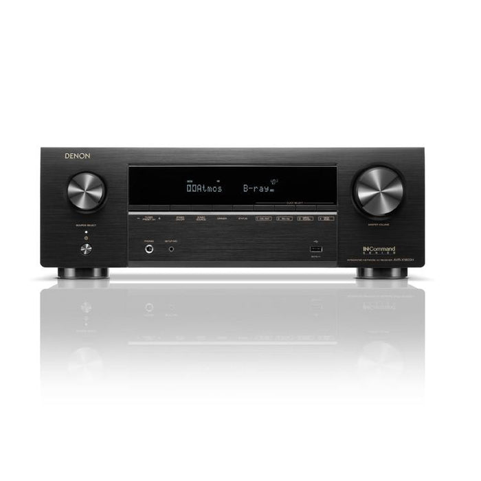 DENON AVR-X1800H | 7.2 Channel AV Receiver - 8K Video - 3D Sound - Dolby Atmos - DTS:X - Black-SONXPLUS Thetford Mines