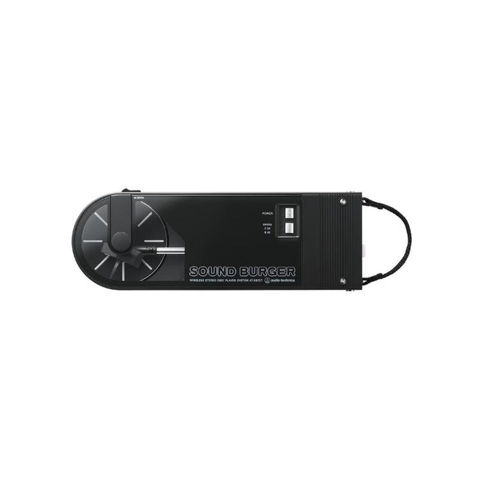 Audio Technica AT-SB727-BK | SoundBurger Portable Turntable - 12 hours autonomy - Black-SONXPLUS Thetford Mines