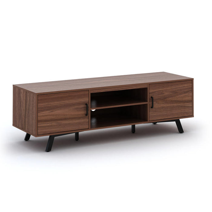 Sonora S40V65MB | TV Stand - 2 Cabinets - 65" wide - Medium Brown-SONXPLUS Thetford Mines