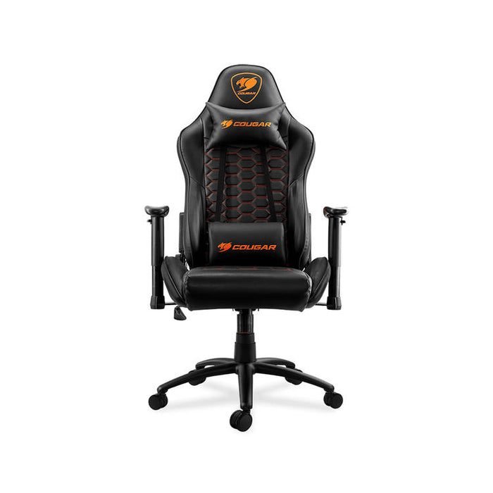 Cougar Outrider | Play Chair - Tilt up to 180 degrees - Embroidered Logo - Black-SONXPLUS Thetford Mines
