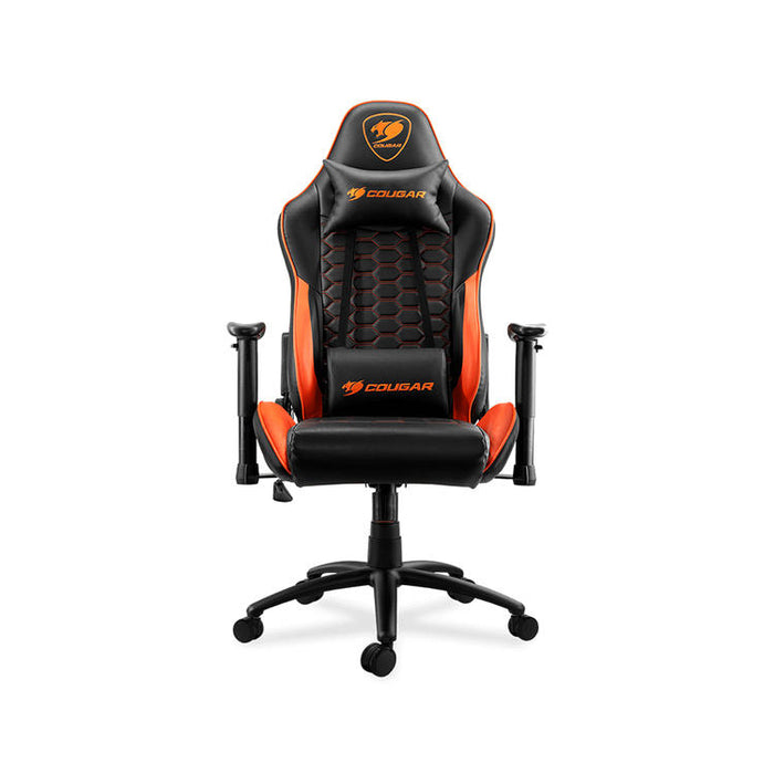 Cougar Outrider | Play Chair - Tilt up to 180 degrees - Embroidered Logo - Orange-SONXPLUS Thetford Mines