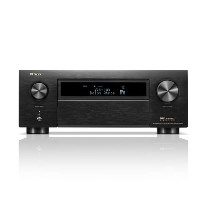 Denon AVRX6800H | 11.4 channel AV receiver - Home theater - 3D - 8K - HEOS - Black-SONXPLUS Thetford Mines