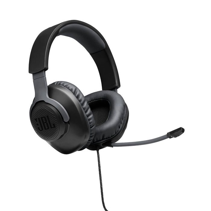 JBL Quantum 100 | Casque de jeu filaire circum-auriculaire - Noir-SONXPLUS.com
