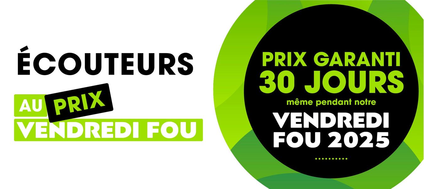 Écouteurs à prix Vendredi fou 2025 | Sonxplus Thetford Mines