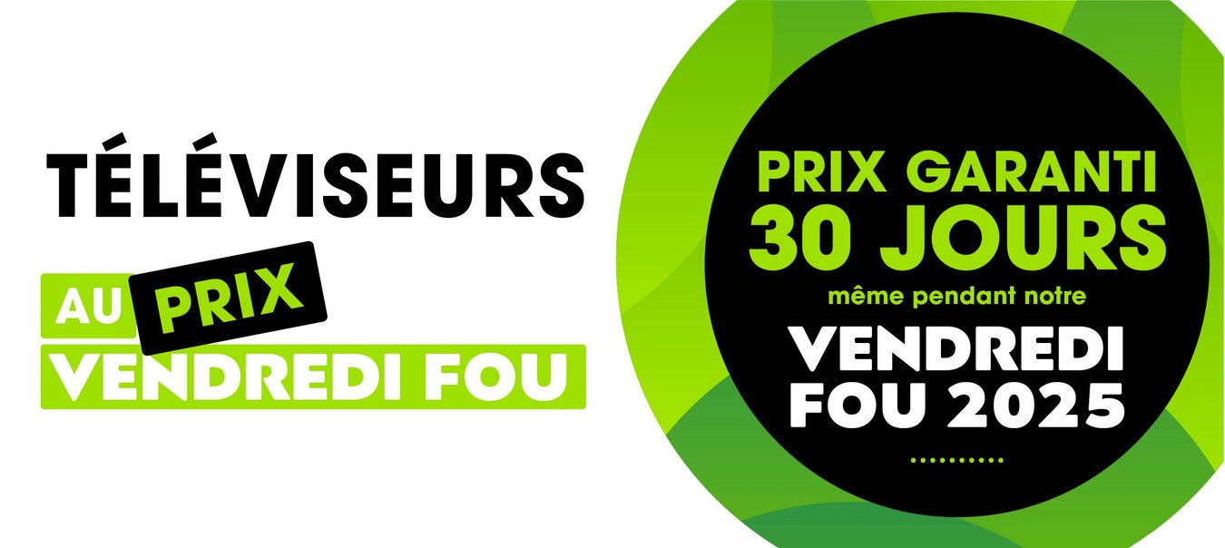 Téléviseurs à prix Vendredi fou | Sonxplus Thetford Mines