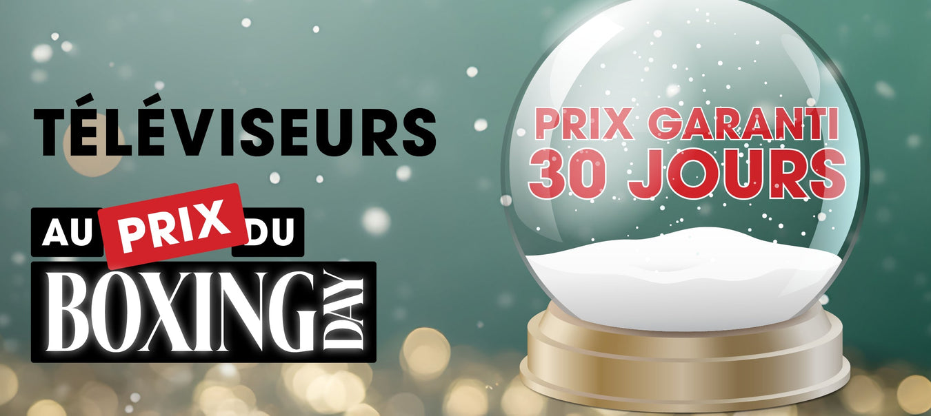 Téléviseurs à prix Boxing Day 2025 | Sonxplus Thetford Mines