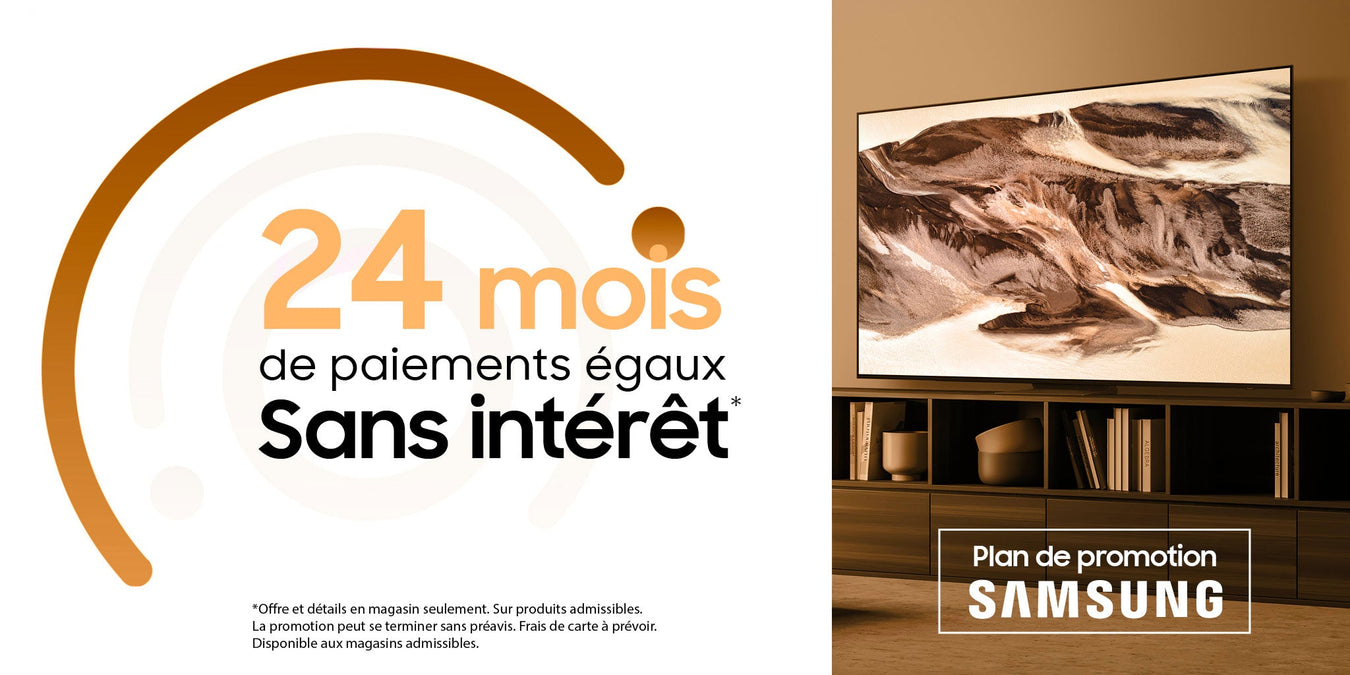 24 Months Equal Payments - No Interest - Flexiti Samsung | Sonxplus Thetford Mines
