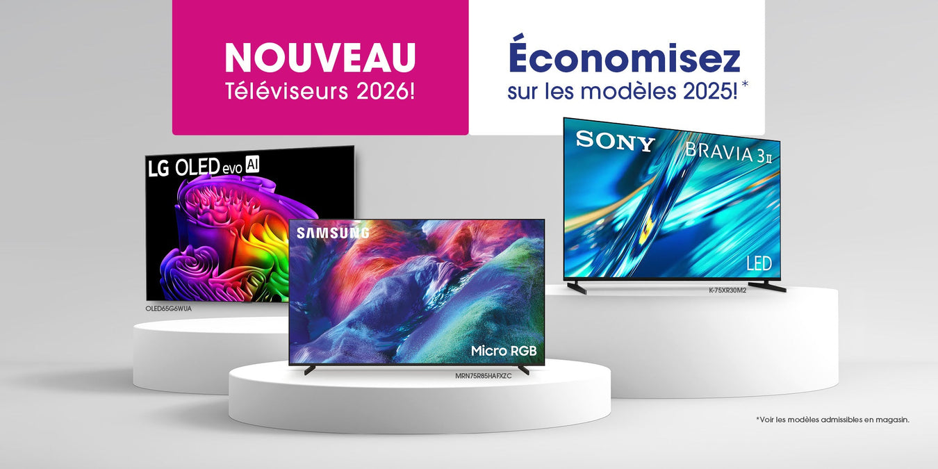 Téléviseurs 2026 | Sonxplus Thetford Mines