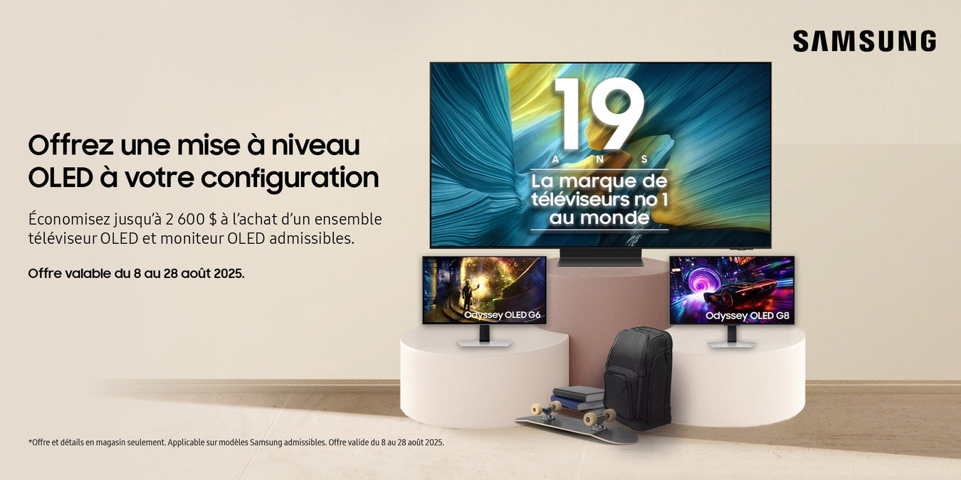 Samsung OLED promotion | Sonxplus Thetford Mines
