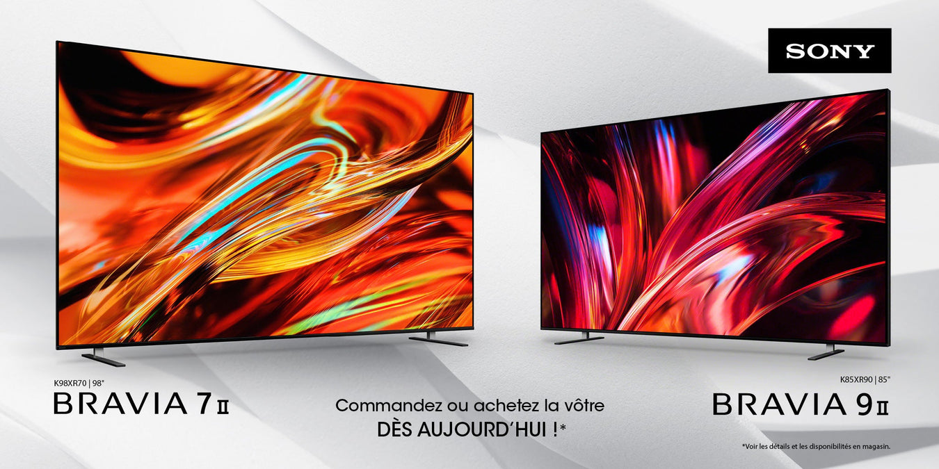 The new Sony RGB series: | Sonxplus Thetford Mines