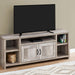 Monarch Specialties I 2742 | Meuble TV - 60" - Imitation bois - Taupe-SONXPLUS Thetford Mines