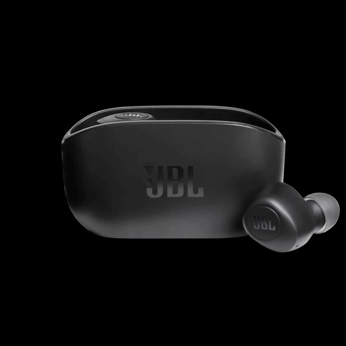 JBL Vibe 100TWS | 100% Wireless In-Ear Headphones - Bluetooth - Sound Isolation - Microphone - Black-SONXPLUS Thetford Mines