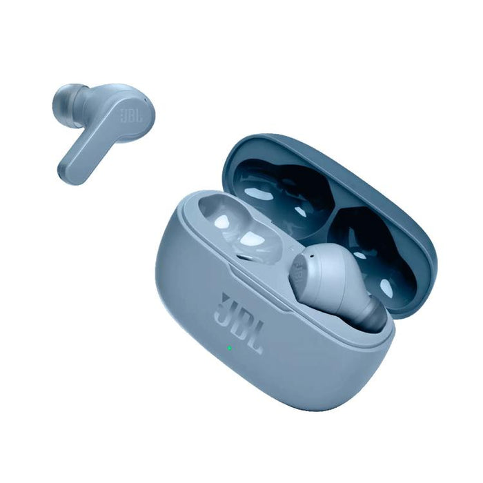 JBL Vibe 200TWS | 100% Wireless In-Ear Headphones - Bluetooth - JBL Deep Bass Sound - Microphone - Blue-SONXPLUS Thetford Mines