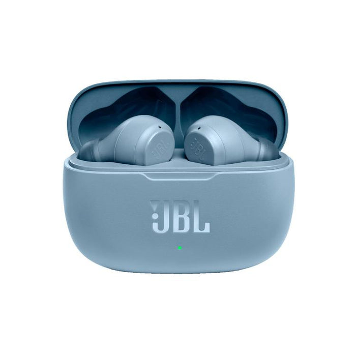 JBL Vibe 200TWS | 100% Wireless In-Ear Headphones - Bluetooth - JBL Deep Bass Sound - Microphone - Blue-SONXPLUS Thetford Mines