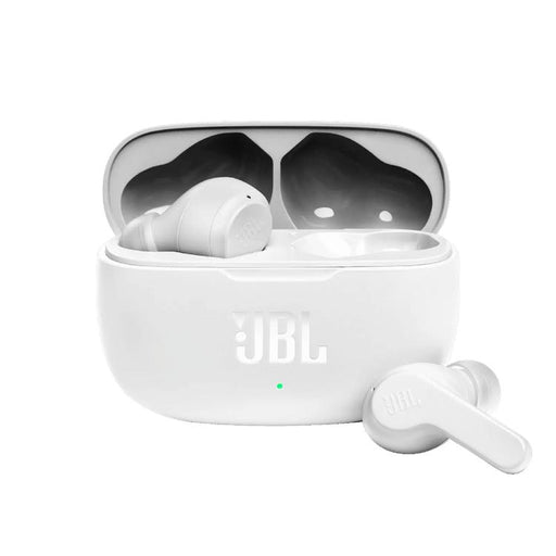JBL Vibe 200TWS | 100% Wireless In-Ear Headphones - Bluetooth - JBL Deep Bass Sound - Microphone - White-SONXPLUS Thetford Mines