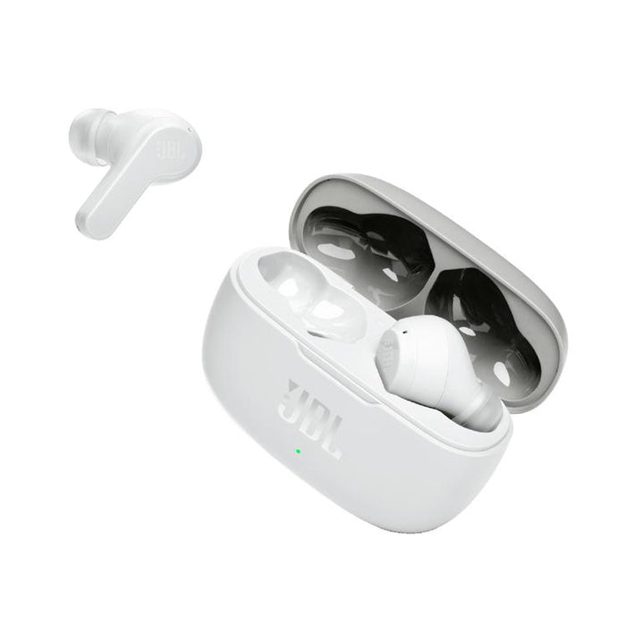 JBL Vibe 200TWS | 100% Wireless In-Ear Headphones - Bluetooth - JBL Deep Bass Sound - Microphone - White-SONXPLUS Thetford Mines