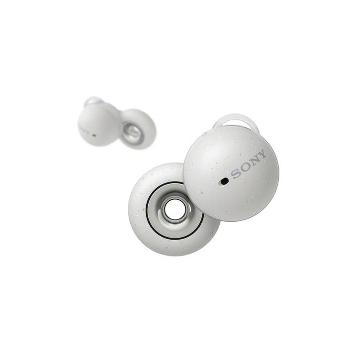 Sony WF-L900 | In-ear headphones - LinkBuds - 100% Wireless - Bluetooth - Microphone - Adaptive control - Up to 17.5 hours battery life - White-SONXPLUS Thetford Mines