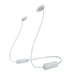 Sony WI-C100 | In-ear headphones - Wireless - Bluetooth - Around the neck - Microphone - IPX4 - White-SONXPLUS Thetford Mines