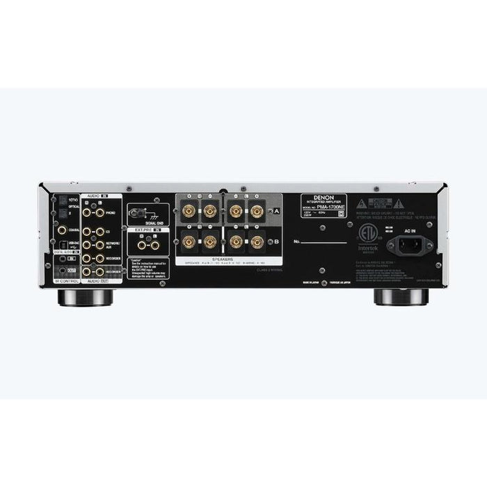 Denon PMA-1700NE | Integrated Amplifier - 140W - Push-pull MOS circuit - Silver-SONXPLUS Thetford Mines