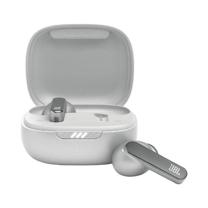 JBL Live Pro 2 TWS | Écouteurs intra-auriculaires - Sans fil - Bluetooth - Argent-SONXPLUS Thetford Mines