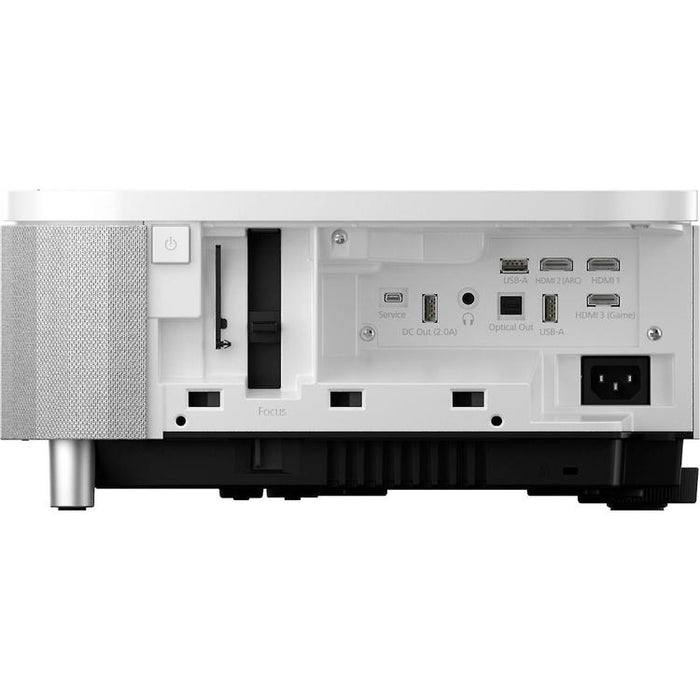 Epson EpiqVision Ultra LS800 | Projecteur laser multimédia intelligent - Technologie 3LCD à très courte portée - 3 puces - 16:9 - 4K Pro-UHD - Blanc-SONXPLUS Thetford Mines