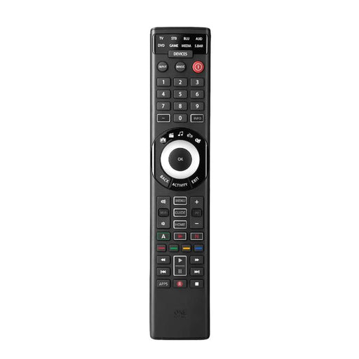 One for All URC7880R | Smart universal remote control for any TV - Smart Series - For 8 devices - Black-SONXPLUS Thetford Mines