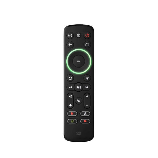 One for All URC7935R | Smart universal remote control for TV, streaming device and soundbar - Smart Series - Black-SONXPLUS Thetford Mines